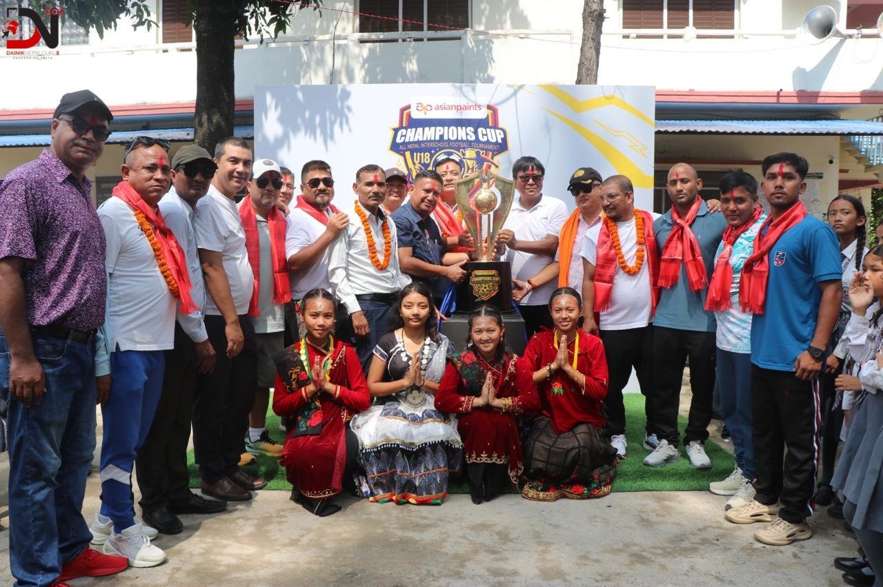 नेपालगन्जमा भदौ २२ देखि यु–१८ अन्तरविद्यालय फुटबल च्याम्पियन