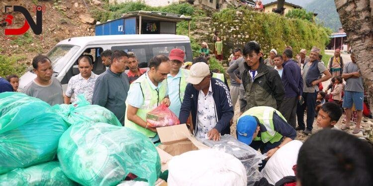 रोटरी सेन्ट्रल बाँकेको २ लाख ५९ हजारको राहत