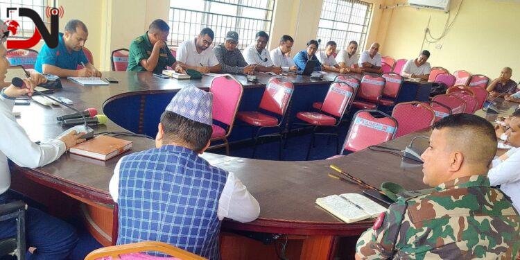 भारी वर्षाको पूर्वानुमानपछि बाँकेमा विपद् प्रतिकार्य