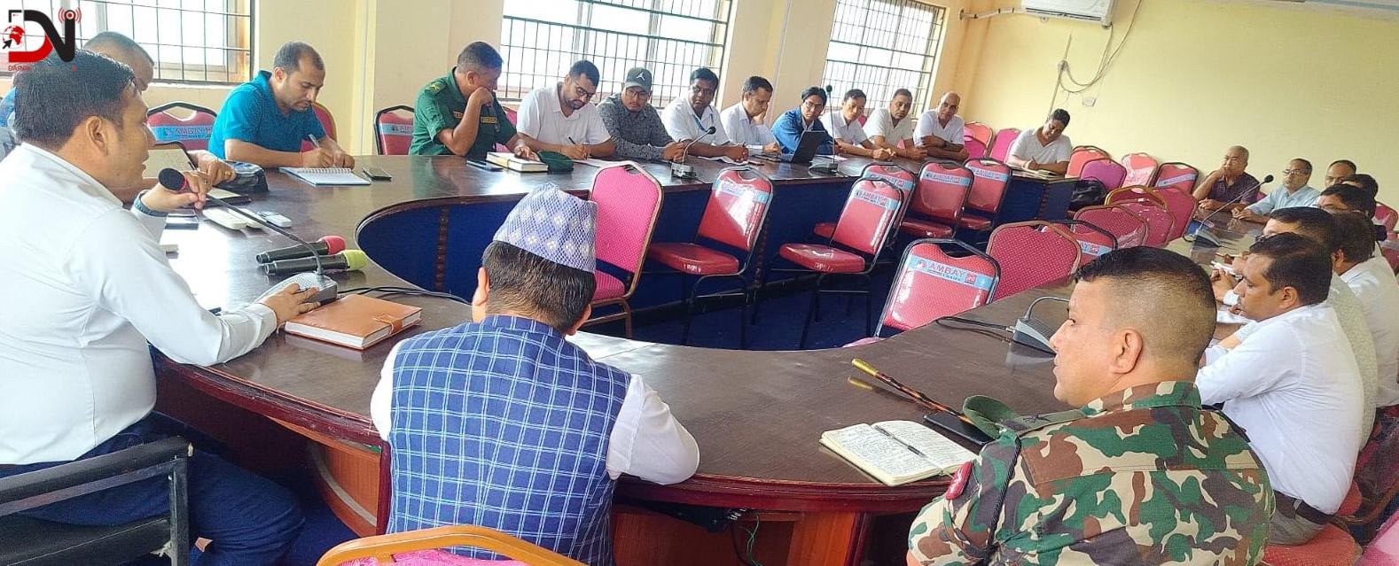 भारी वर्षाको पूर्वानुमानपछि बाँकेमा विपद् प्रतिकार्य