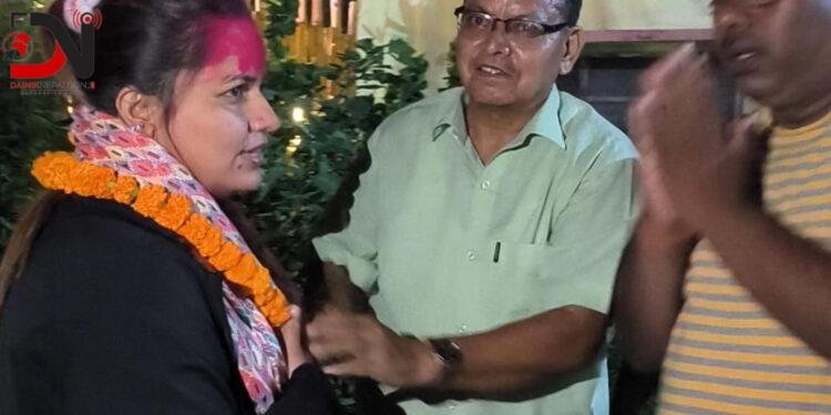 काफ्लेले भनिन्, ‘पार्टीको निर्देशन नै मेरो विश्वास र अविश्वासको मत’