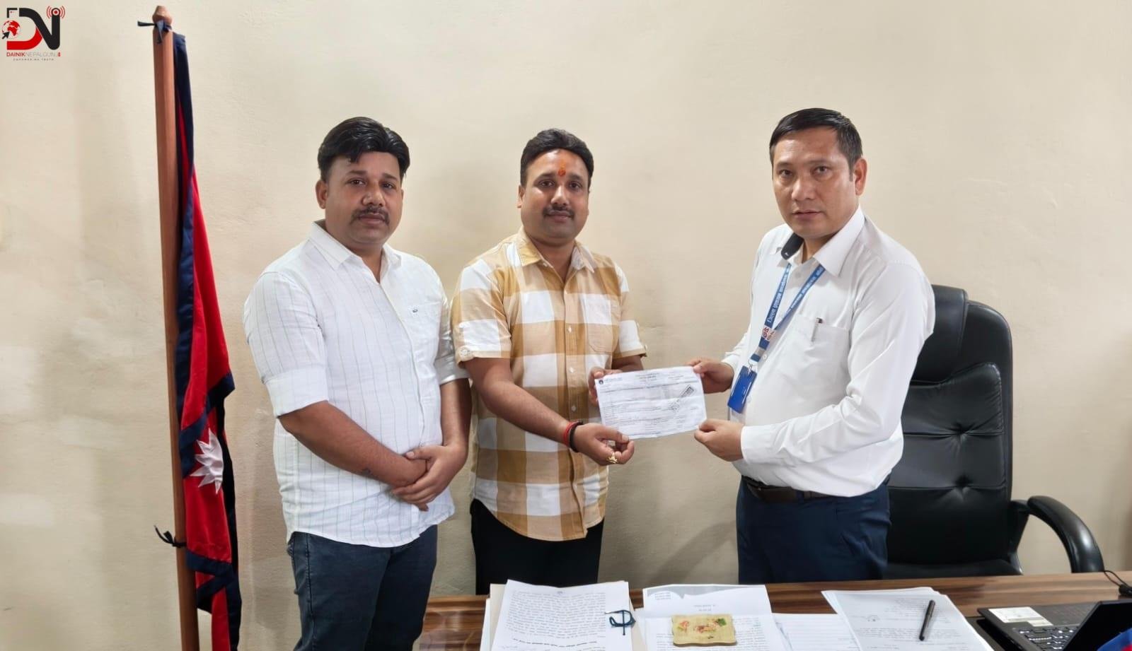 बालेराम रमाशंकरको १ लाख ११ हजार