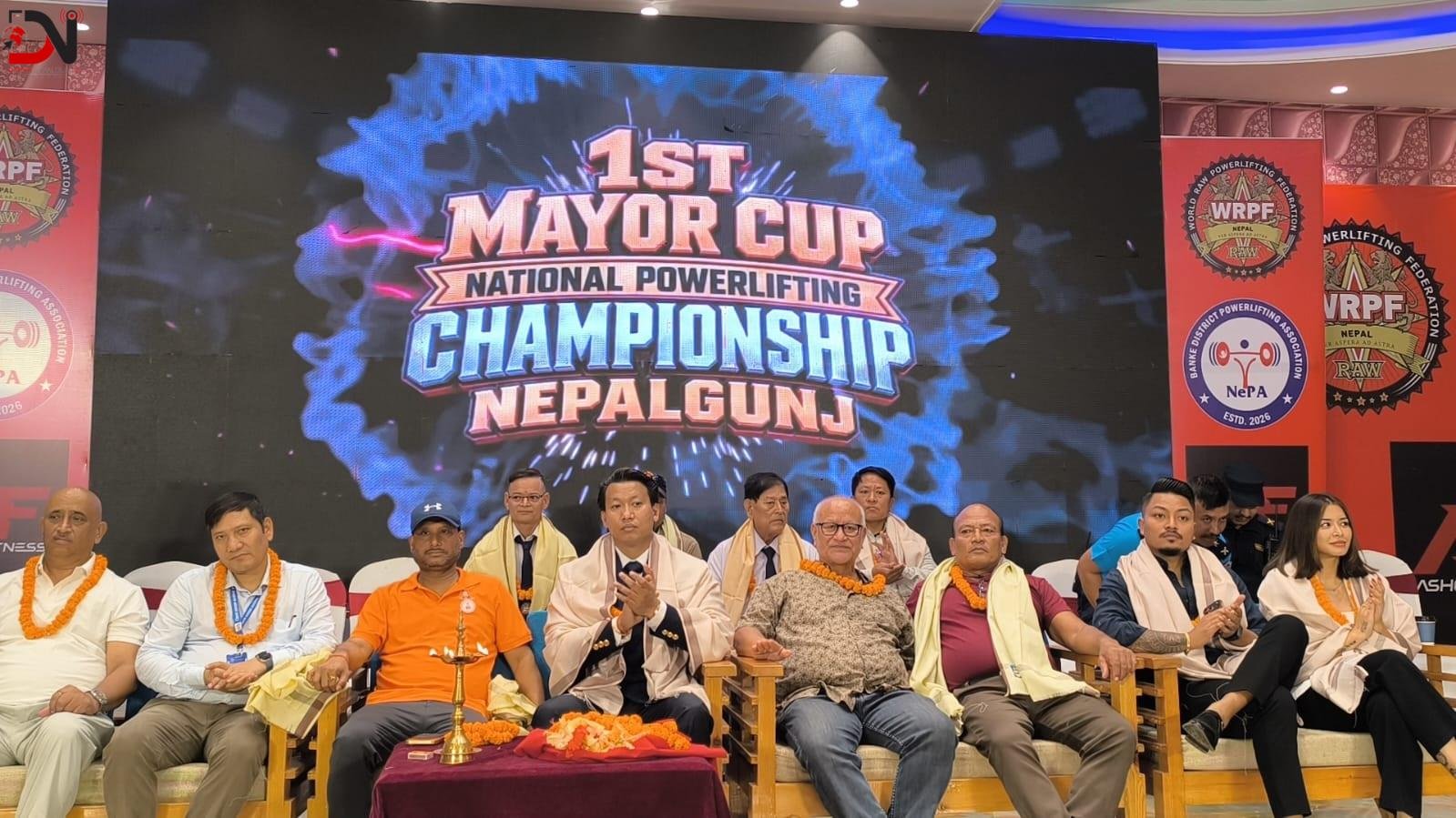 नेपालगन्जमा पहिलोपटक राष्ट्रिय पावरलिफ्टिङ च्याम्पियनसिप