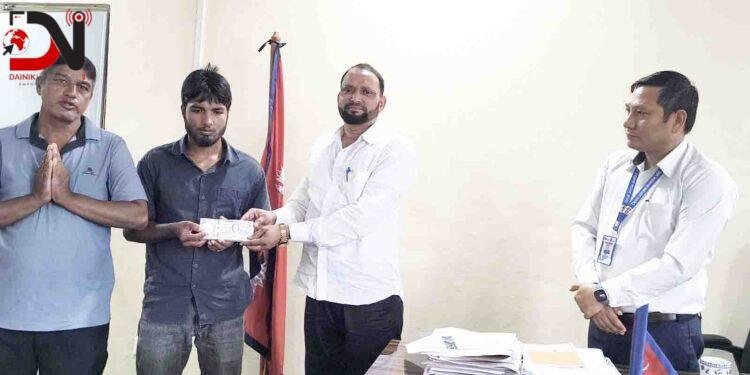 आहत परिवारलाई अग्रवालको राहत