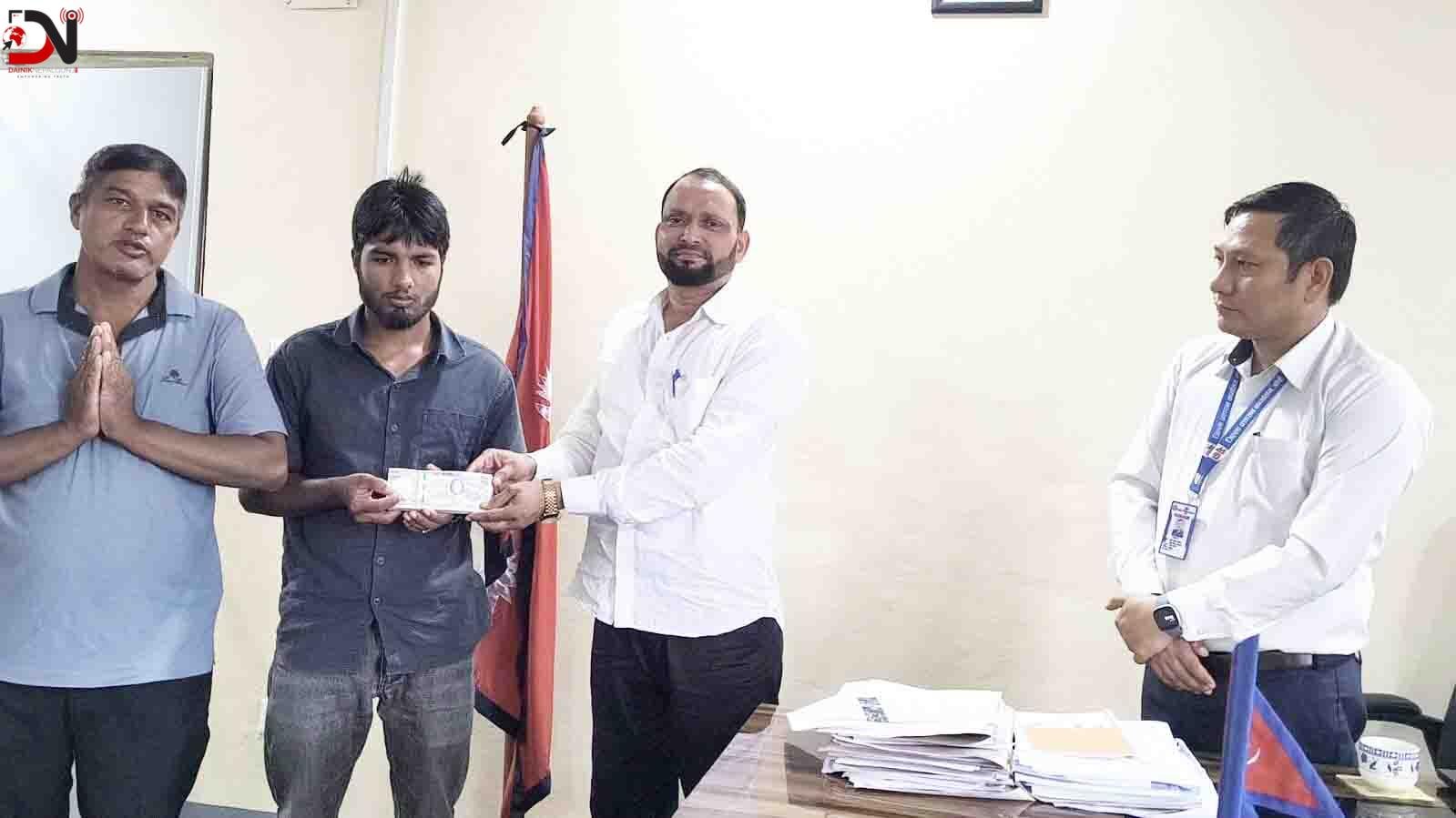 आहत परिवारलाई अग्रवालको राहत