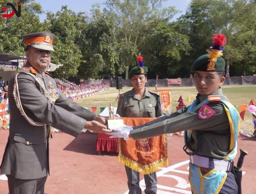 नौवस्तामा ११६ सशस्त्र प्रहरी जवान दीक्षित