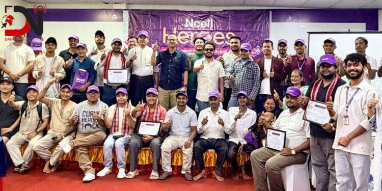 कोहलपुरमा ‘एनसेल हिरो रिटेलर मिट’