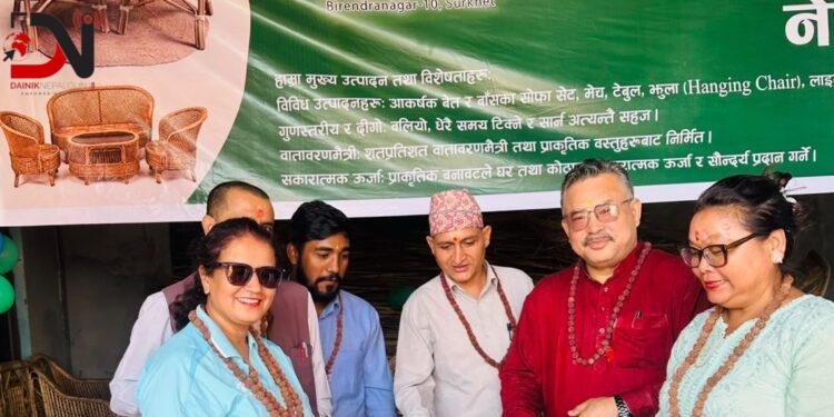 बेत–बाँसका सामग्रीका लागि ‘ग्रीन कर्णाली’