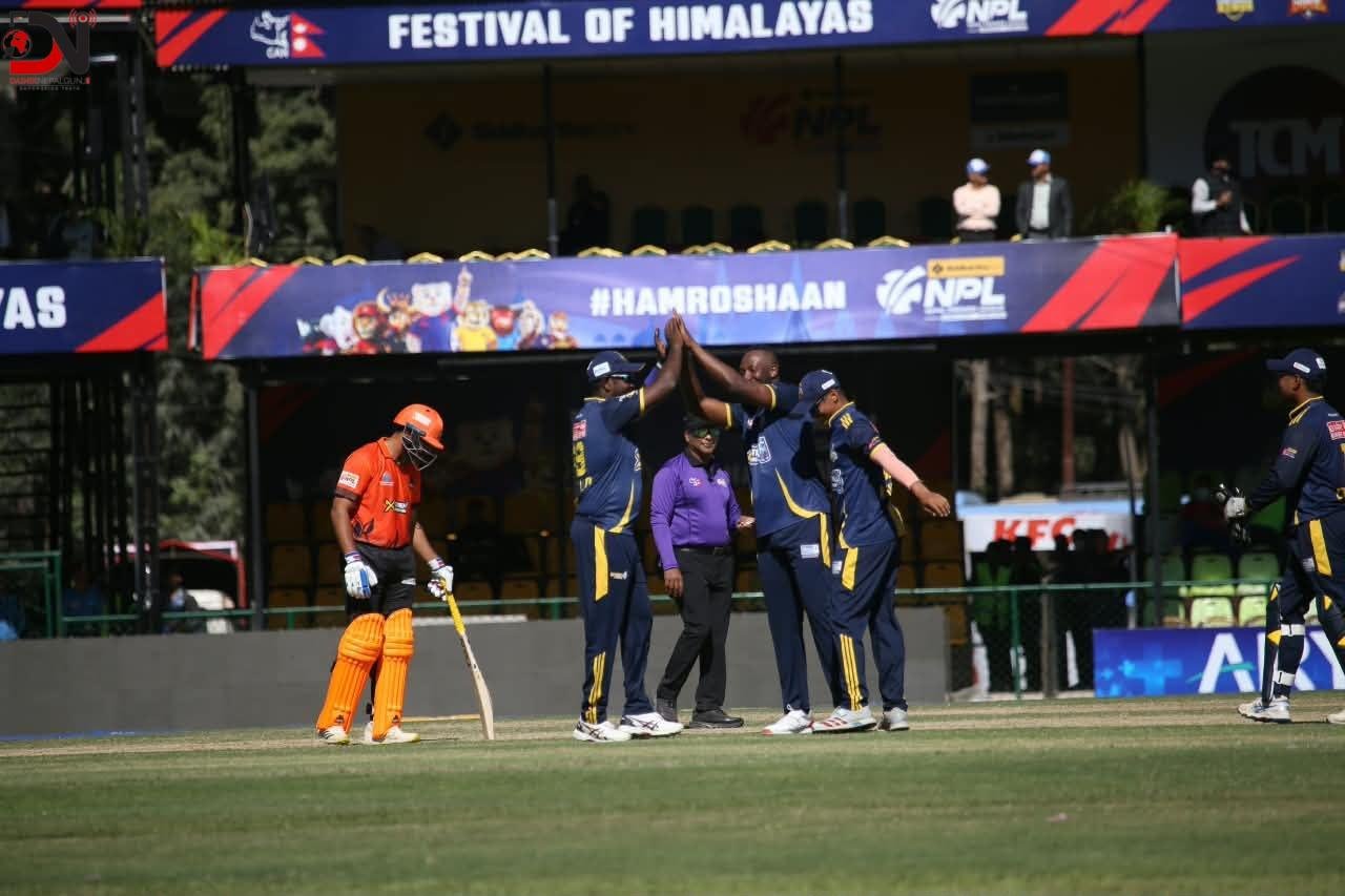 विराटनगर किङ्सविरुद्ध चितवन राइनोजको रोमाञ्चक जित