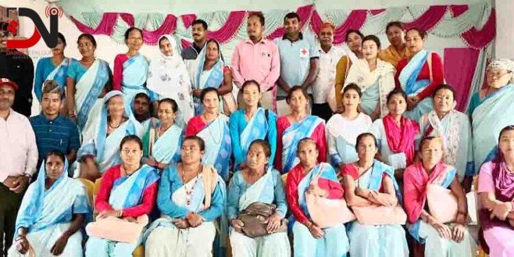 स्वास्थ्य स्वयंसेविकालाई प्रशिक्षण